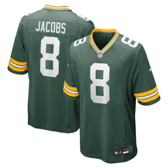 Josh Jacobs Green Bay Packers Team Game Jersey Green | Nike for Sale