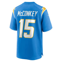 Ladd McConkey Los Angeles Chargers Player Game Jersey Powder Blue | Nike for Sale