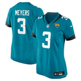 Jakobi Meyers Jacksonville Jaguars Women's Team Game Jersey Teal | Nike for Sale