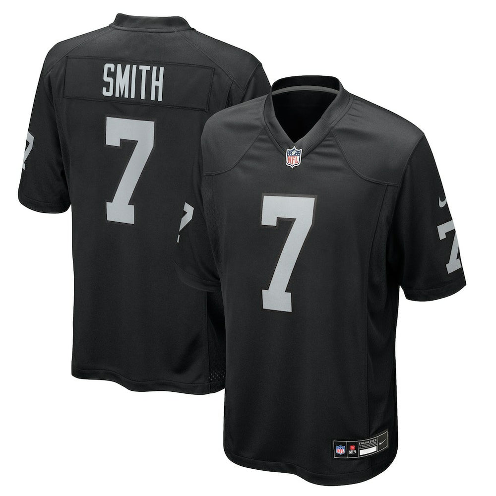 Geno Smith Las Vegas Raiders Game Player Jersey Black | Nike for Sale