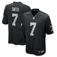 Geno Smith Las Vegas Raiders Game Player Jersey Black | Nike for Sale