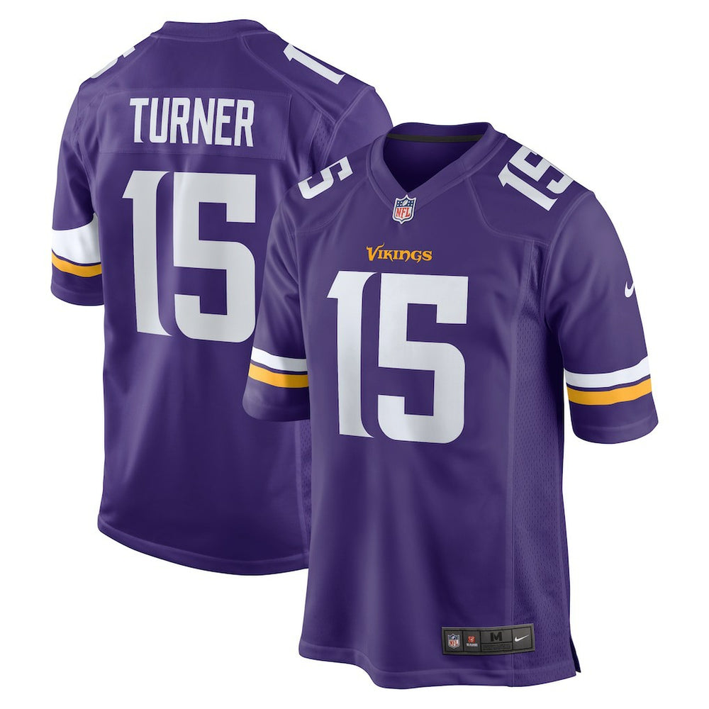 Dallas Turner Minnesota Vikings Player Game Jersey Purple | Nike for Sale