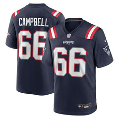 Will Campbell New England Patriots 2025 NFL Draft First Round Pick Game Jersey Navy | Nike for Sale