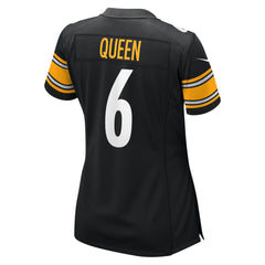 Patrick Queen Pittsburgh Steelers Women's Game Player Jersey Black | Nike for Sale