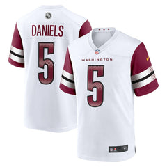 Jayden Daniels Washington Commanders Player Game Jersey White | Nike for Sale
