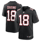 Kirk Cousins Atlanta Falcons Alternate Game Player Jersey Black | Nike for Sale