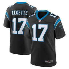 Xavier Legette Carolina Panthers 2024 NFL First Round Pick Game Player Jersey Black | Nike for Sale