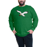 Jalen Hurts Philadelphia Eagles Big & Tall Thermal Waffle Long Sleeve T-Shirt Kelly Green | Fanatics