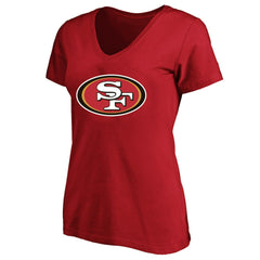 Brock Purdy San Francisco 49ers Women's Plus Size Fair Catch Name & Number Scoop Neck T-Shirt Scarlet | NFL