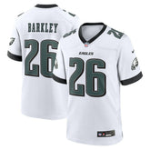 Saquon Barkley Philadelphia Eagles Game Jersey White | Nike for Sale