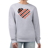 San Francisco Giants G-III 4Her by Carl Banks Women's Heart Logo Fleece Pullover Sweatshirt - MLB