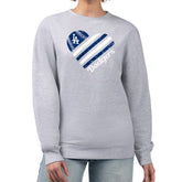 Los Angeles Dodgers G-III 4Her by Carl Banks Women's Heart Logo Fleece Pullover Sweatshirt - MLB