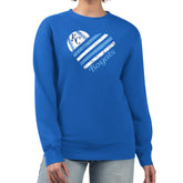 Kansas City Royals G-III 4Her by Carl Banks Women's Heart Logo Fleece Pullover Sweatshirt - MLB
