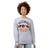 Baltimore Orioles G-III 4Her by Carl Banks Women's Team Logo Fleece Pullover Sweatshirt - MLB
