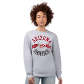Arizona Diamondbacks G-III 4Her by Carl Banks Women's Team Logo Fleece Pullover Sweatshirt - MLB
