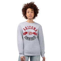 Arizona Diamondbacks G-III 4Her by Carl Banks Women's Team Logo Fleece Pullover Sweatshirt - MLB