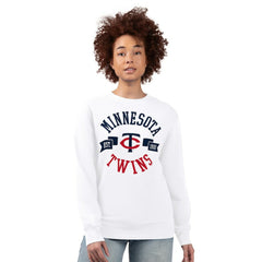 Minnesota Twins G-III 4Her by Carl Banks Women's Team Logo Fleece Pullover Sweatshirt - MLB