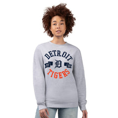 Detroit Tigers G-III 4Her by Carl Banks Women's Team Logo Fleece Pullover Sweatshirt - MLB