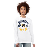 Milwaukee Brewers G-III 4Her by Carl Banks Women's Team Logo Fleece Pullover Sweatshirt - MLB