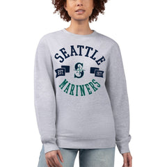 Seattle Mariners G-III 4Her by Carl Banks Women's Team Logo Fleece Pullover Sweatshirt - MLB