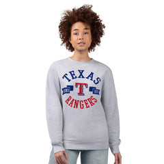 Texas Rangers G-III 4Her by Carl Banks Women's Team Logo Fleece Pullover Sweatshirt - MLB
