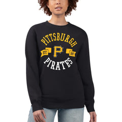 Pittsburgh Pirates G-III 4Her by Carl Banks Women's Team Logo Fleece Pullover Sweatshirt - MLB