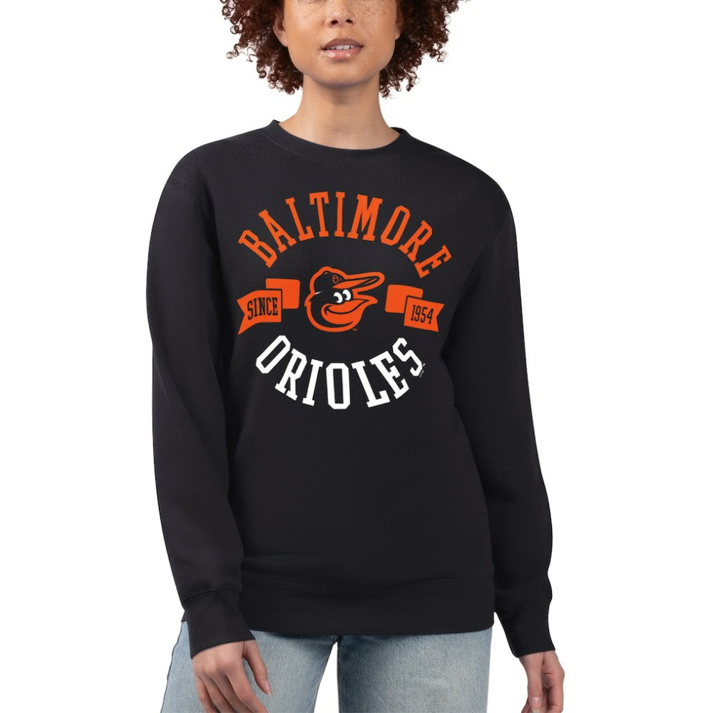 Baltimore Orioles G-III 4Her by Carl Banks Women's Team Logo Fleece Pullover Sweatshirt - MLB