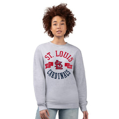 St. Louis Cardinals G-III 4Her by Carl Banks Women's Team Logo Fleece Pullover Sweatshirt - MLB
