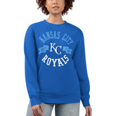 Kansas City Royals G-III 4Her by Carl Banks Women's Team Logo Fleece Pullover Sweatshirt - MLB
