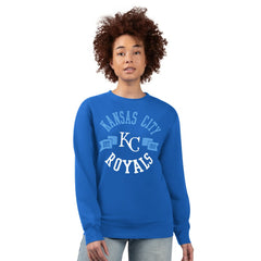 Kansas City Royals G-III 4Her by Carl Banks Women's Team Logo Fleece Pullover Sweatshirt - MLB