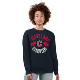 Cleveland Guardians G-III 4Her by Carl Banks Women's Team Logo Fleece Pullover Sweatshirt - MLB