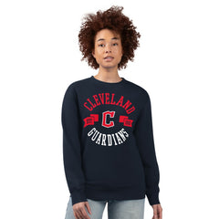 Cleveland Guardians G-III 4Her by Carl Banks Women's Team Logo Fleece Pullover Sweatshirt - MLB