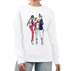 Chicago Cubs G-III 4Her by Carl Banks Women's Baseball Girls Fleece Pullover Sweatshirt - MLB