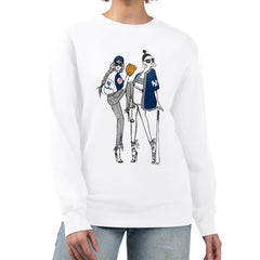 New York Yankees G-III 4Her by Carl Banks Women's Baseball Girls Fleece Pullover Sweatshirt - MLB