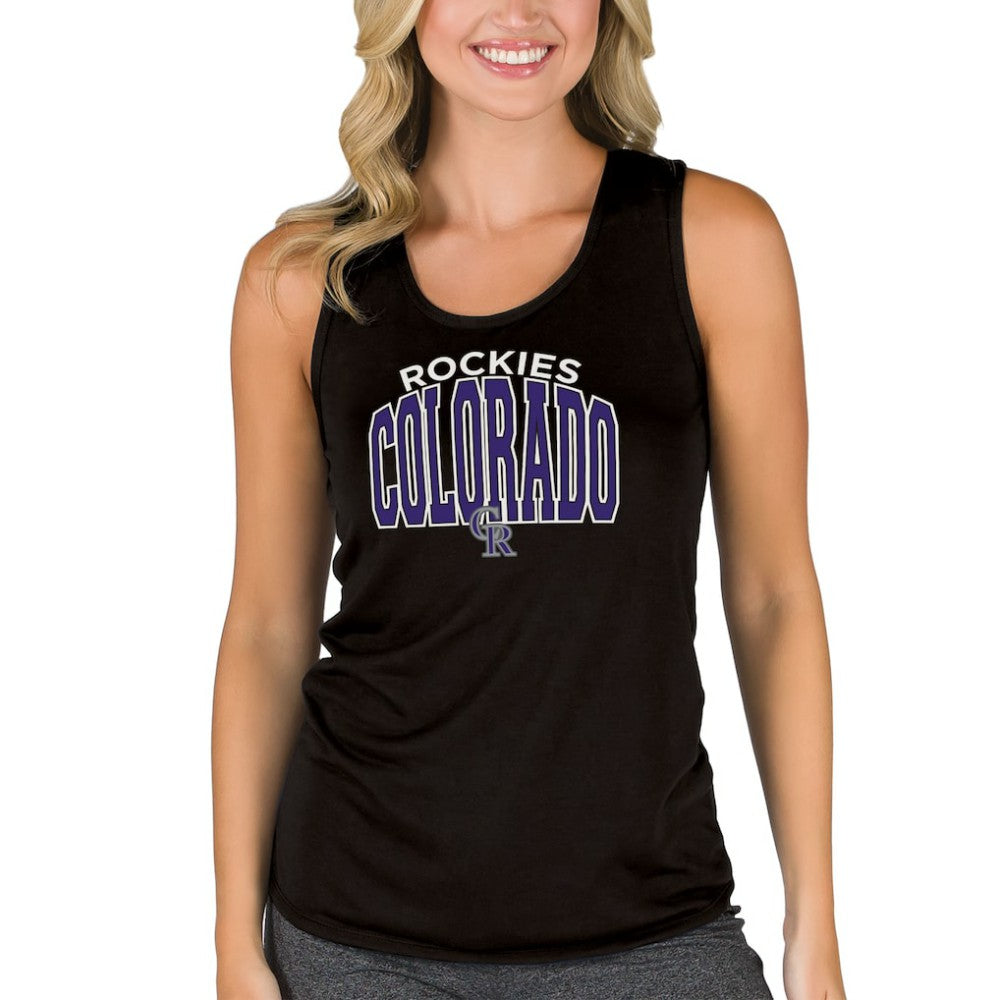 Colorado Rockies Concepts Sport Women's Marathon Racerback Tank Top - MLB