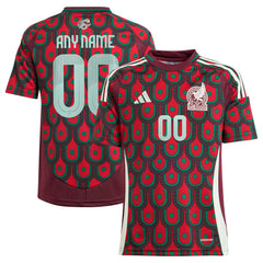 Mexico National Team Youth 2024 Home Replica Custom Jersey Green | Adidas