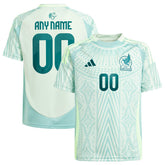 Mexico National Team Youth 2024 Away Replica Custom Jersey Green | Adidas Online