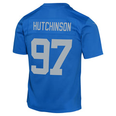 Aidan Hutchinson Detroit Lions Youth Game Jersey Blue | Nike for Sale