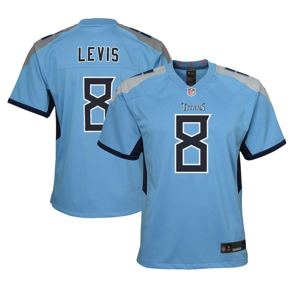 Will Levis Tennessee Titans Youth Game Jersey Light Blue | Nike for Sale
