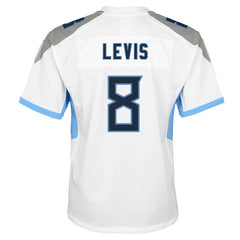 Will Levis Tennessee Titans Youth Game Jersey White | Nike for Sale