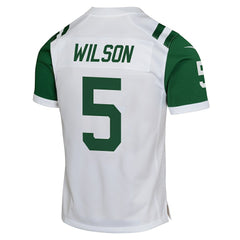 Garrett Wilson New York Jets Youth Game Jersey White | Nike for Sale