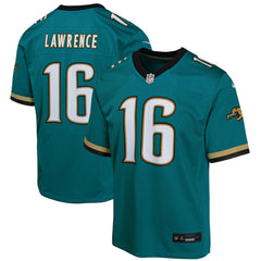 Trevor Lawrence Jacksonville Jaguars Youth Game Jersey Teal | Nike for Sale