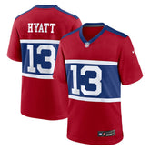 Jalin Hyatt New York Giants Youth Game Jersey Red | Nike for Sale