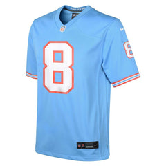 Will Levis Tennessee Titans Youth Game Jersey Light Blue | Nike for Sale