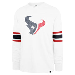 Houston Texans '47 Gridiron Premier Brex Long Sleeve T-Shirt White | 47 brand