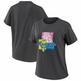 Minnesota Twins WEAR by Erin Andrews Women's Domestic Box Color Boyfriend T-Shirt - MLB