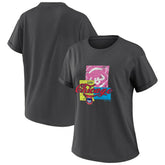 Chicago Cubs WEAR by Erin Andrews Women's Domestic Box Color Boyfriend T-Shirt - MLB