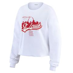 St. Louis Cardinals WEAR by Erin Andrews Women's Domestic Postcard Long Sleeve T-Shirt - MLB