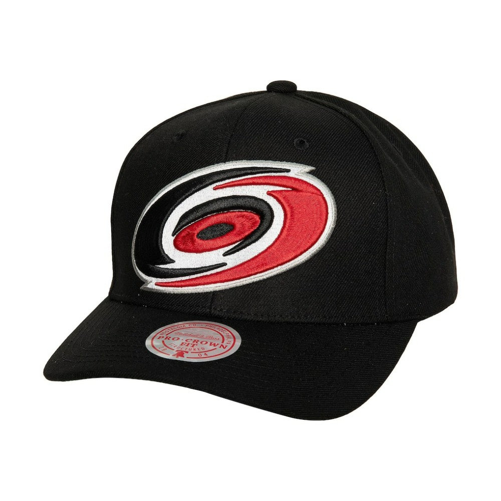 Carolina Hurricanes Mitchell & Ness Core Team Ground Pro Adjustable Hat - Black - NHL
