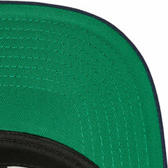 Columbus Blue Jackets Mitchell & Ness Core Team Ground Pro Adjustable Hat - Navy - NHL